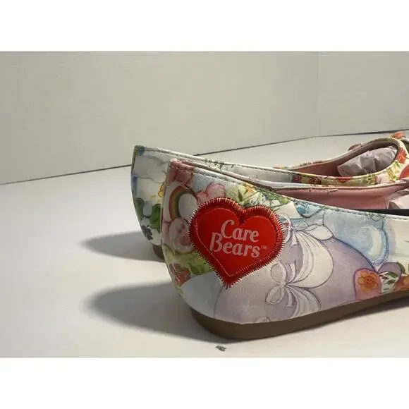 NIB Care Bear Iron Fist Rainbow Flats Size 7 - Picture 4 of 6